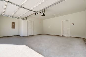 Two-car attached garages
